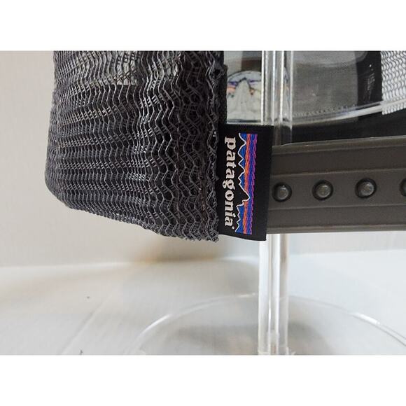 Patagonia Logo 1973 Men's Gray Snapback Mesh Back Hat - Picture 3 of 7